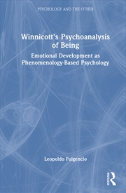 Buy Winnicott's Psychoanalysis of Being