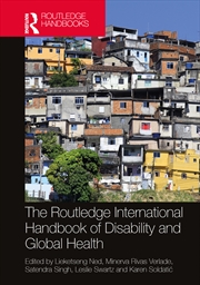 Buy The Routledge International Handbook of Disability and Global Health