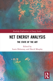 Buy Net Energy Analysis
