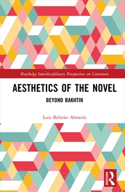 Buy Aesthetics of the Novel