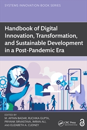 Buy Handbook of Digital Innovation, Transformation, and Sustainable Development in a Post-Pandemic Era