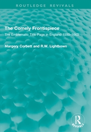 Buy The Comely Frontispiece