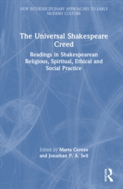 Buy The Universal Shakespeare Creed
