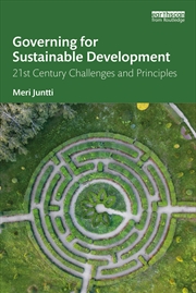 Buy Governing for Sustainable Development