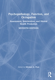 Buy Psychopathology, Function, and Occupation