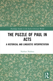 Buy The Puzzle of Paul in Acts