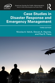 Buy Case Studies in Disaster Response and Emergency Management