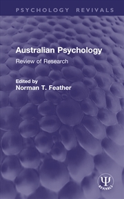 Buy Australian Psychology