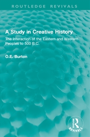 Buy A Study in Creative History