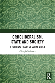 Buy Ordoliberalism, State and Society