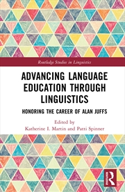 Buy Advancing Language Education through Linguistics