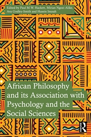 Buy African Philosophy and its Association with Psychology and the Social Sciences