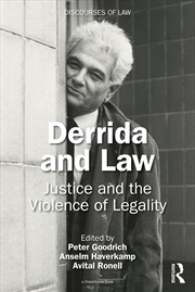 Buy Derrida and Law