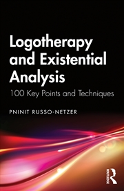 Buy Logotherapy and Existential Analysis