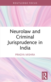 Buy Neurolaw and Criminal Jurisprudence in India