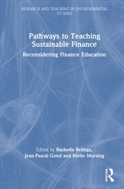 Buy Pathways to Teaching Sustainable Finance