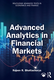 Buy Advanced Analytics in Financial Markets