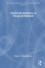 Buy Advanced Analytics in Financial Markets
