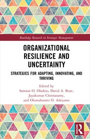 Buy Organizational Resilience and Uncertainty