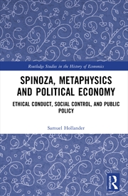 Buy Spinoza, Metaphysics and Political Economy