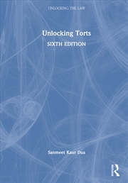 Buy Unlocking Torts
