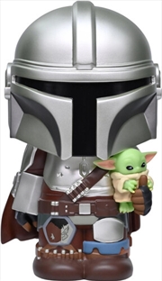 Buy Star Wars: Mandalorian – Mando with Grogu Figural Money Bank