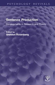 Buy Sentence Production