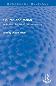 Buy Church and Manor