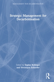 Buy Strategic Management for Decarbonisation