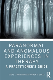 Buy Paranormal and Anomalous Experiences in Therapy