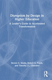 Buy Disruption by Design in Higher Education