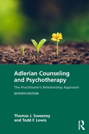 Buy Adlerian Counseling and Psychotherapy