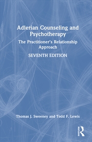 Buy Adlerian Counseling and Psychotherapy