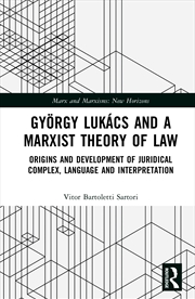 Buy György Lukács and the Marxist Approach to Theory of Law