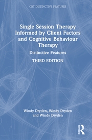 Buy Single-Session Therapy Informed by Client Factors and Cognitive Behaviour Therapy
