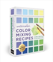 Buy Watercolor Color Mixing Recipes : Card Deck & Color Mixing Grid: Mix 400+ Colors!