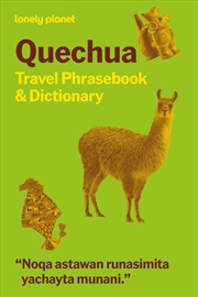 Buy Lonely Planet Quechua Travel Phrasebook & Dictionary
