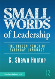 Buy Small Words of Leadership