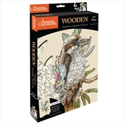 Buy Australian Geographic 117 Piece Wooden Jigsaw Puzzle Kookaburra