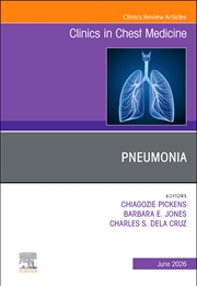Buy Pneumonia, An Issue Of Clinics In Chest Medicine : Volume 47-2