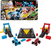 Buy Monster Jam 1:64 Monster Motors Revup Raceway Playset