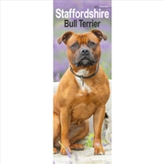 Buy Staffordshire Bull Terrier Slim Calendar 2027