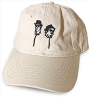 Buy The Blues Brothers - Silhouette - Unstructured Hat - Stone Wash Grey