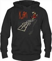 Buy Korn - Folow the Leader Album Art - Front & Back Print - Hoodie - 3X Large - Black