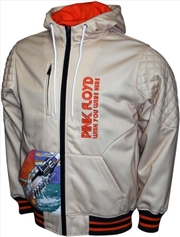 Buy Pink Floyd - Wish You Were Here - Double Knit Hoodie Jacket - Large Tan