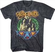 Buy Aerosmith - Sweet Emotion USA Tour T-Shirt - 2XL Black Mineral Wash