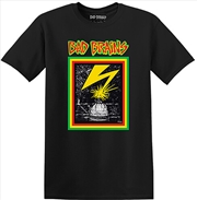 Buy Bad Brains - Capitol Strike (on black) - T-Shirt - Medium (Black)