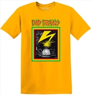 Buy Bad Brains - Capitol Strike (on gold) - T-Shirt - Medium (Gold/Yellow) (Gold/Yellow)