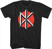 Buy Dead Kennedys - DK Logo T-Shirt - Large Black