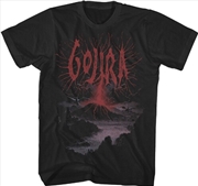 Buy Gojira - Volcano T-Shirt - Large Black